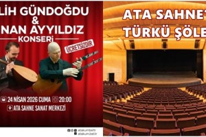 Usta sanatçılar Ata Sahne’de Halk Müziği Resitali Verecek